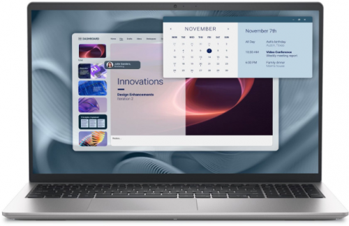 Laptop Dell Pro 15 Essential PV15250 (i5-1334U, 16GB DDR5, 1TB SSD, 15.6” FHD 120Hz WVA 250 nits, Wi-Fi 6, amprentă, Windows 11 Pro)