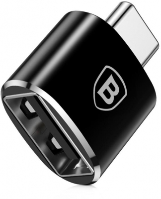 Adaptor Baseus Mini OTG CATOTG-01, negru