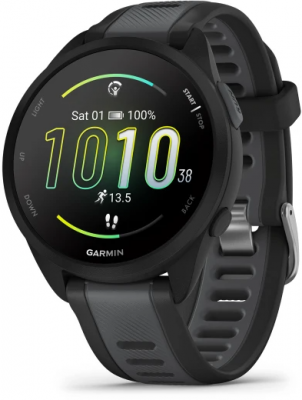 Ceas Garmin Forerunner 165, Black/Grey