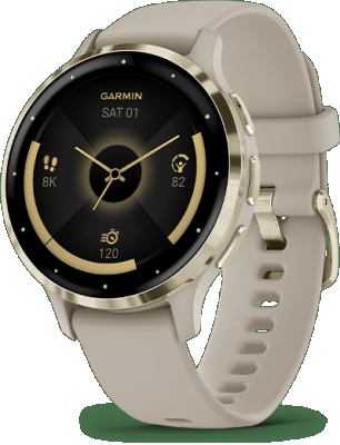Ceas Garmin Venu 3S Soft Gold/French Gray
