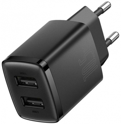 Incarcator retea Baseus Compact, negru