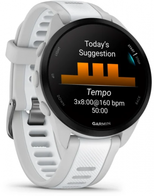Ceas Garmin Forerunner 165, Grey/White