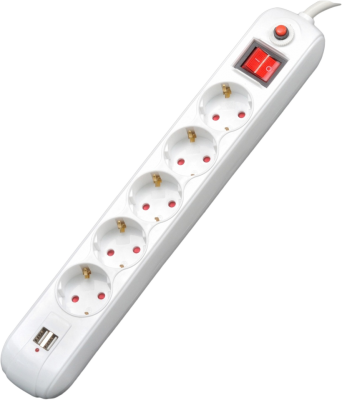 PRELUNGITOR SPACER SCHUKO x5 16A 1.8m