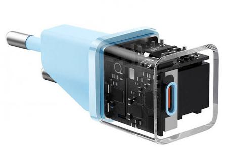 Incarcator Retea Baseus Mini, albastru