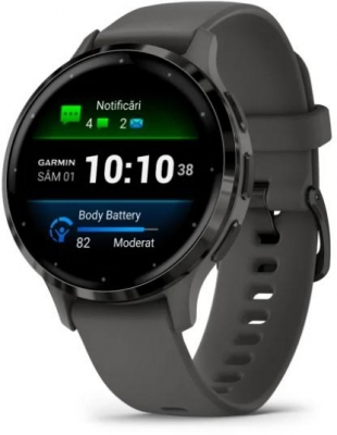 Ceas Garmin Venu 3S Pebble Gray Slate