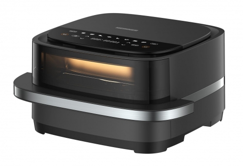 FRITEUZĂ CU AER CALD ȘI CUPTOR PIZZA 2 ÎN 1 HEINNER Pizza EasyFry HPAF-B4DC22BK