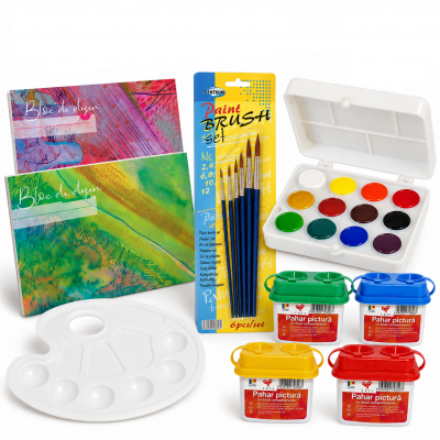 Pachet complet pentru pictura