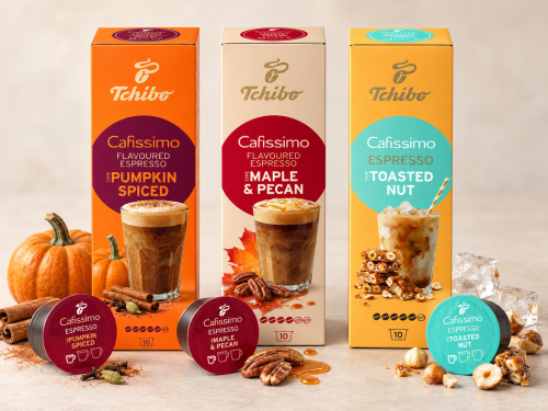 Pachet capsule cafea Tchibo Cafissimo Autumn Flavours, 3 arome, 3 cutii/set