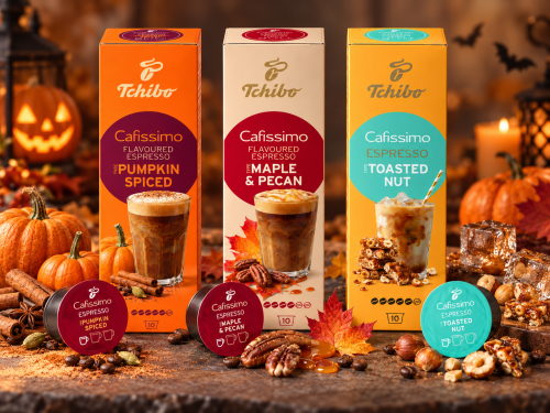Pachet capsule cafea Tchibo Cafissimo Autumn Flavours, 3 arome, 3 cutii/set
