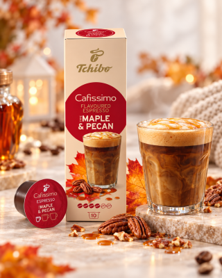 Pachet capsule cafea Tchibo Cafissimo Autumn & Winter Flavours Collection, 8 arome, 8 cutii/set