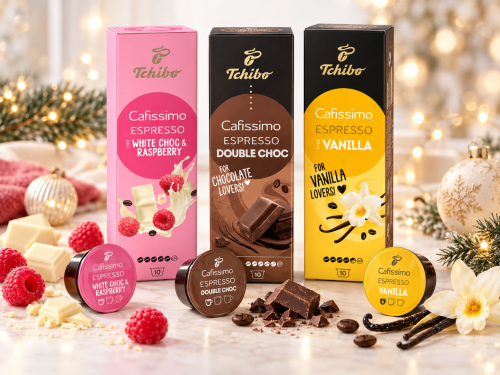 Pachet capsule cafea Tchibo Cafissimo Winter Magic, 3 arome, 3 cutii/set