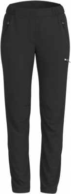 Pantaloni femei pentru ski, Pampeago, negru, JRC