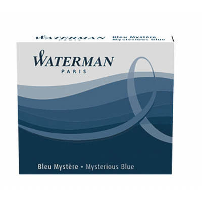 Patroane cerneala albastru inchis, 6 buc/set Waterman