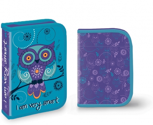 Penar echipat S-Cool Owl cu sclipici