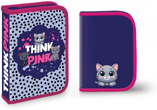 Penar echipat S-Cool Think Pink cu sclipici