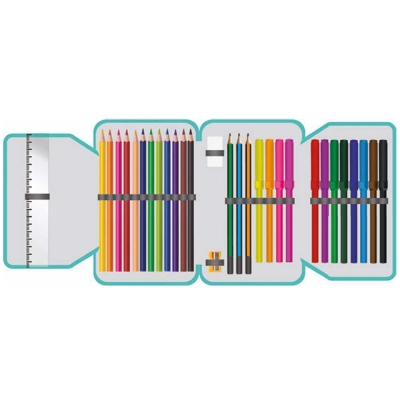 Penar echipat Yollo, 1 fermoar, 2 extensii, 30 piese, T-rex