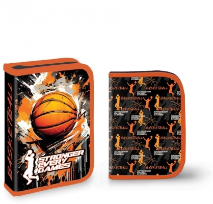 Penar echipat S-Cool, 1 fermoar, 2 extensii, 32 piese, Backetball