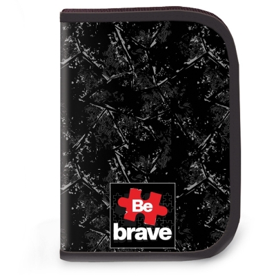 Penar echipat S-Cool, 1 fermoar, 2 extensii, 32 piese, Be Brave