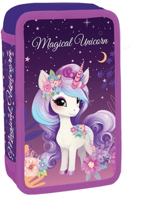 Penar echipat S-Cool Unicorn cu sclipici