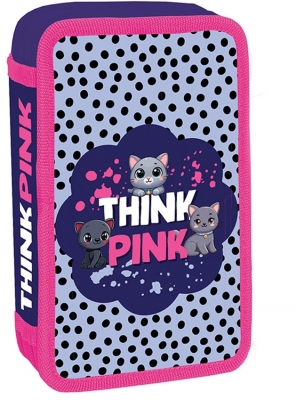 Penar echipat S-Cool Think Pink cu sclipici