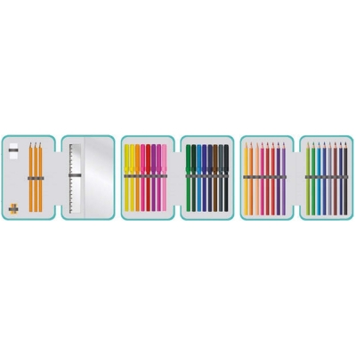 Penar Yollo echipat, 3 fermoare, 38 piese, Unicorn