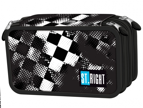 Penar echipat St.Right, 3 fermoare, 45 piese, Race Check