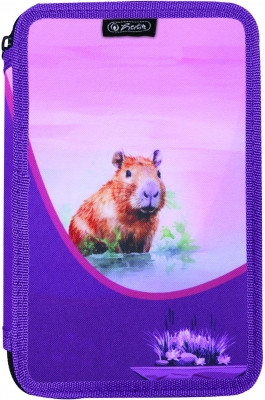 Penar neechipat, 2 fermoare, Capibara, Herlitz
