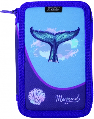 Penar neechipat, 2 fermoare, Mermaid, Herlitz