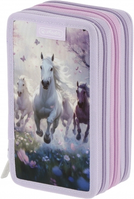 Penar neechipat 3 fermoare, diverse modele, Herlitz