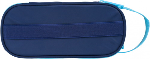 Penar Oxford Bicolor, tip etui dreptunghiular, albastru inchis