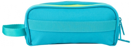 Penar Oxford Gradient, tip etui dreptunghiular, galben/verde turcoaz