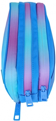 Penar Oxford Gradient, tip etui dreptunghiular, albastru/roz