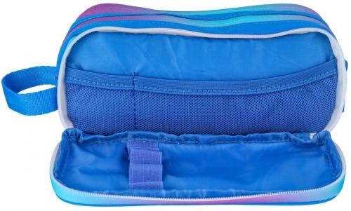 Penar Oxford Gradient, tip etui dreptunghiular, albastru/roz