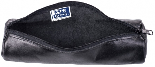 Penar Oxford, tip etui rotund, negru