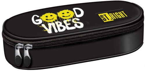 Penar rigid St.Right, 1 compartiment si clapeta interioara, Positive Attitude