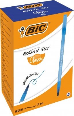 Pix Medium Round Stic albastru, 60 buc/cutie Bic 