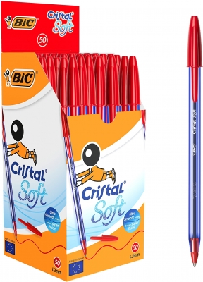 Pix BIC, Cristal Soft rosu