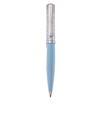 Pix Pelikan Eternal Ice K640, editie speciala 2011, finisaj cu paladiu, albastru glaciar/argintiu, cu eticheta