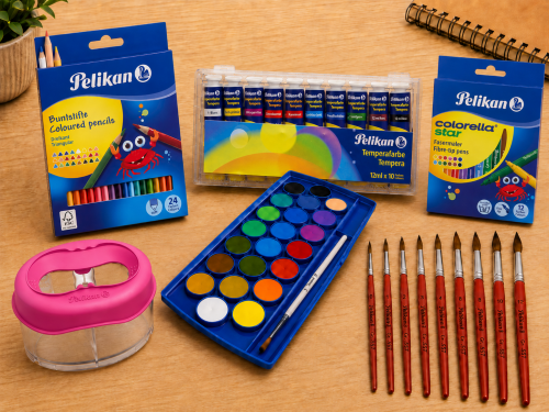 Pachet coloring Smart Pelikan fete