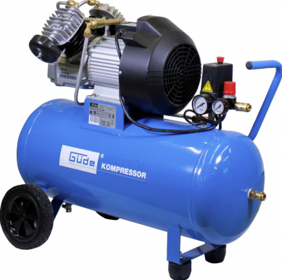 Compresor de ulei Manutan, 2 cilindri, 400/10/50 N