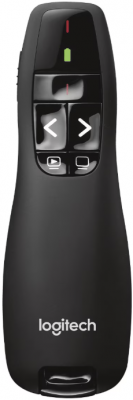 Presenter Logitech, R400, USB, negru