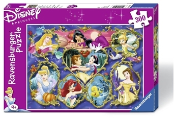 Puzzle printesele Disney, 300 piese Ravensburger