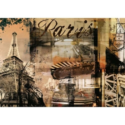 Puzzle amintiri din Paris, 1000 piese Ravensburger