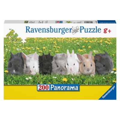 Puzzle parada iepurasilor, 200 piese Ravensburger