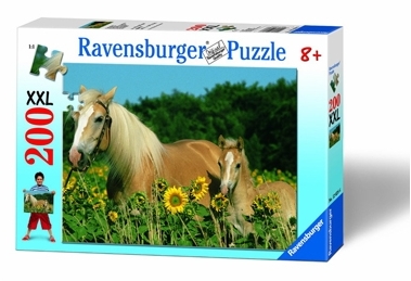 Puzzle cai, 200 piese Ravensburger