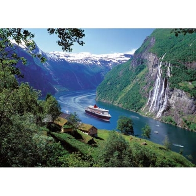 Puzzle fiord norvegian, 1000 piese Ravensburger