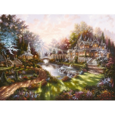 Puzzle revarsatul zorilor, 1000 piese Ravensburger