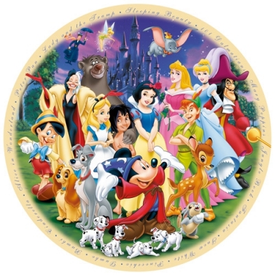 Puzzle minunata lume Disney, 1000 piese Ravensburger
