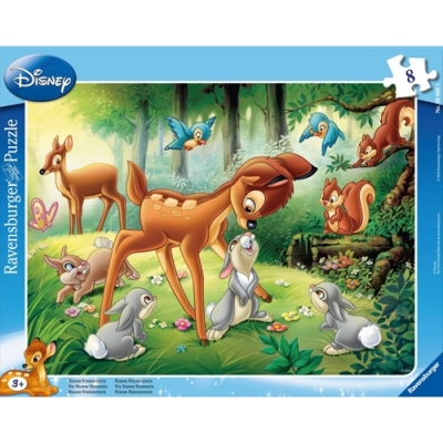 Puzzle Bambi, 8 piese Ravensburger