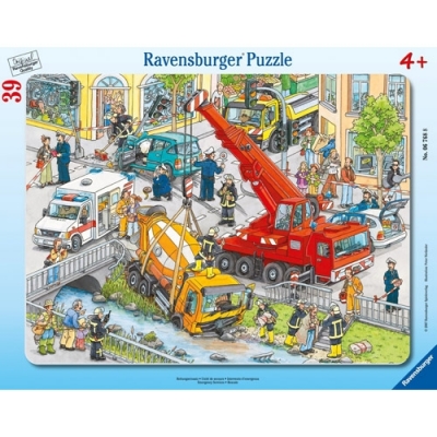 Puzzle servicii de urgenta, 39 piese Ravensburger
